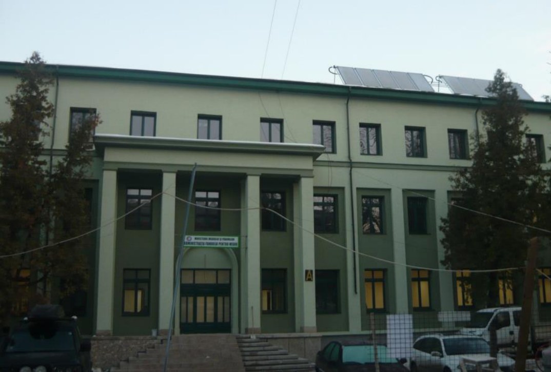 Exteriorul clădirii – Administrația Fondului pentru Mediu – Corp A, București