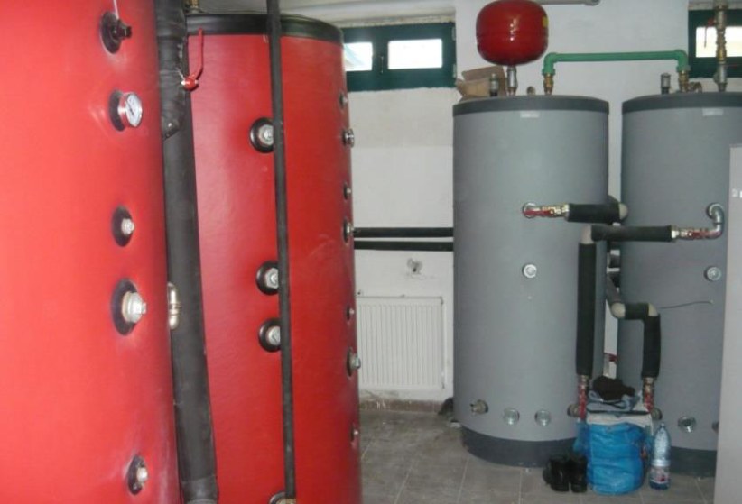 Pompe de căldură instalate – Administrația Fondului pentru Mediu – Corp A, București