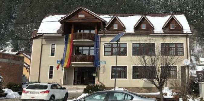 Exteriorul primăriei – Primăria Comunei Bicaz Chei, Bicaz Chei, Neamț